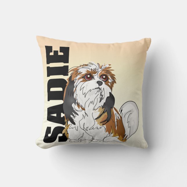 Almofada Travesseiro FEITO SOB ENCOMENDA de Sadie (Frente)