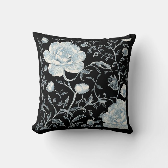 Almofada travesseiro Floral Elegante 🌸 - Presente Familiar (Frente)