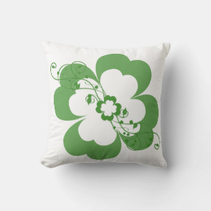 Almofada Travesseiro Floral Shamrocks