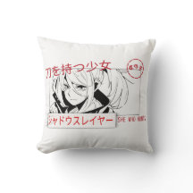 Travesseiro Fofo de Anime