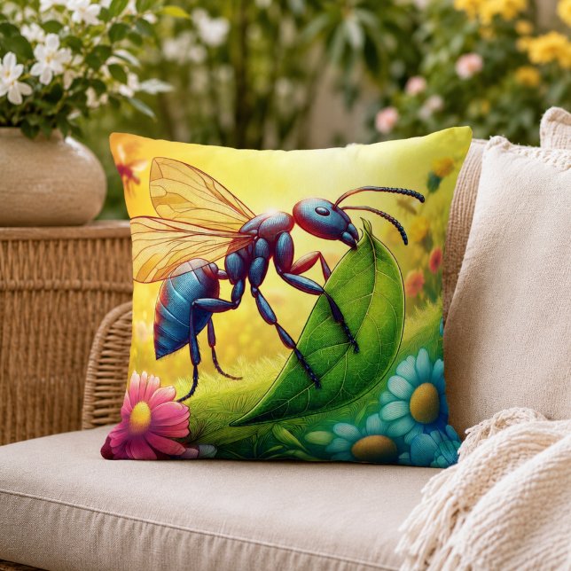 Almofada Travesseiro Formigas no País das Maravilhas (Ants in Wonderland Pillow)