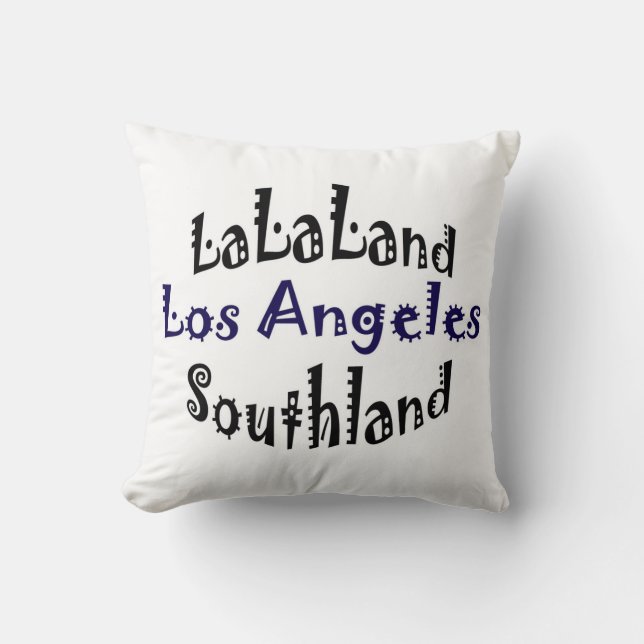Almofada Travesseiro Funky de Los Angeles! (Frente)
