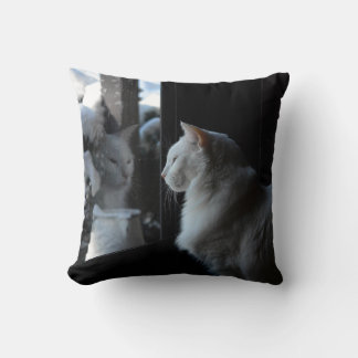 Almofada Travesseiro Gatinho Branca de Neve