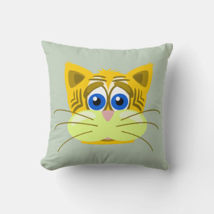 Almofada travesseiro gatinho triste
