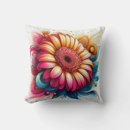 Almofada Travesseiro Gerbera Daisy para conforto inspirado