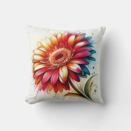 Almofada Travesseiro Gerbera Daisy para conforto inspirado