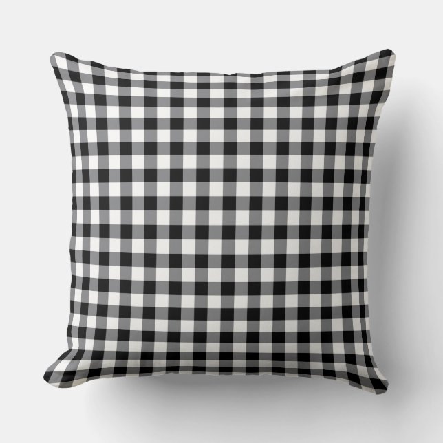 Almofada Travesseiro Gingham Xadrez (Frente)