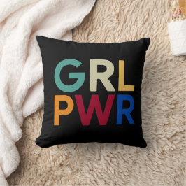 Almofada Travesseiro Girl Power - Decoração de Casa de Empo
