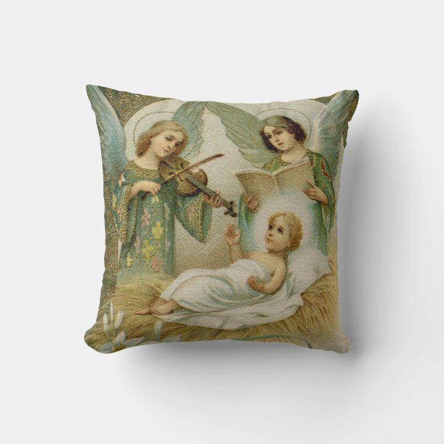 Almofada Travesseiro: Gloria em Excelsis Deo (Frente)