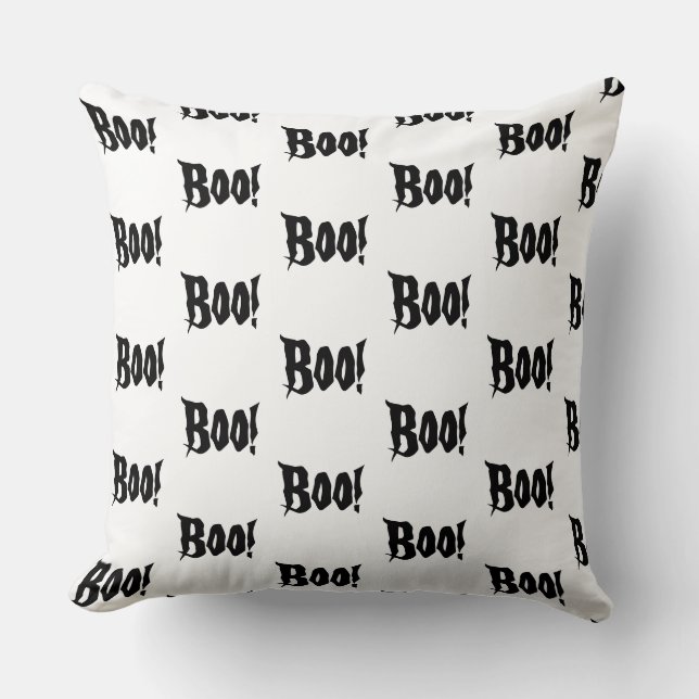 Almofada Travesseiro Halloween Boo (Frente)
