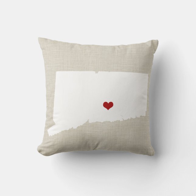 Almofada Travesseiro Home novo 16" do estado de origem de (Frente)