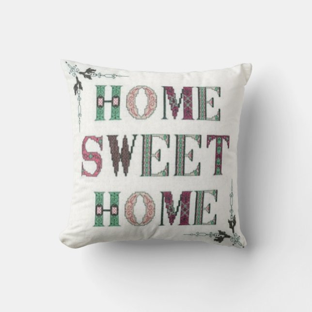 Almofada Travesseiro Home Sweet (Frente)
