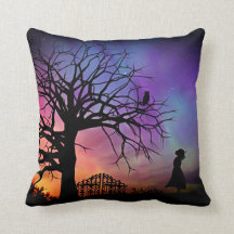 Travesseiro ideal moderno da árvore