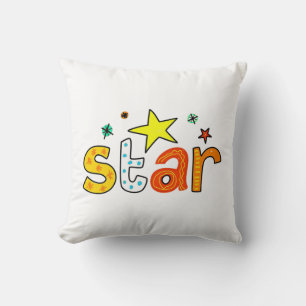 Almofada Travesseiro Infantil Estrela