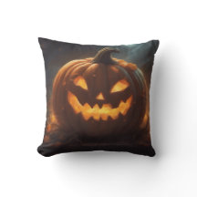 Travesseiro Jack-o-Lantern