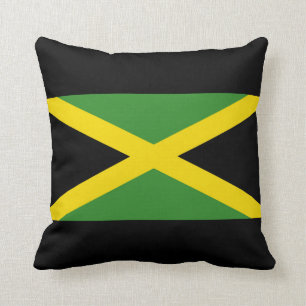 Almofada Travesseiro jamaicano da bandeira