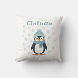 Almofada Travesseiro Kawaii Penguin - Chillioze Cushion