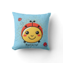 Travesseiro Lady Bug