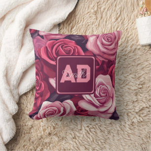 Almofada Travesseiro Lembrança Rosa Decoração Adormecida Fo
