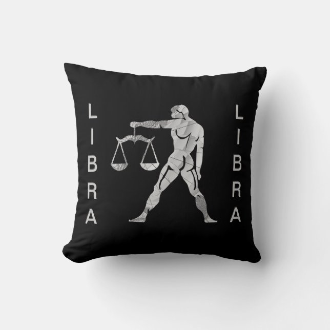 Almofada Travesseiro Libra Zodiac American Mojo (Frente)