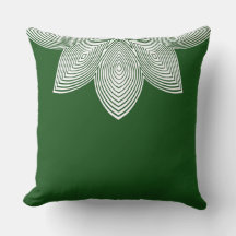 Travesseiro lombar tribal do Lotus Flower