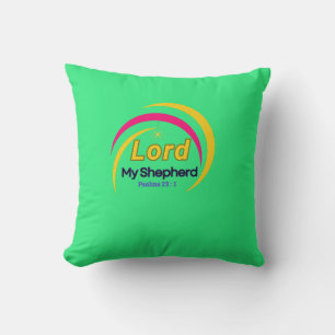Almofada Travesseiro Lord My Sheperd (Salm 23:1)