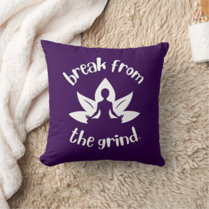 Almofada Travesseiro Lotus Yoga (Branco)