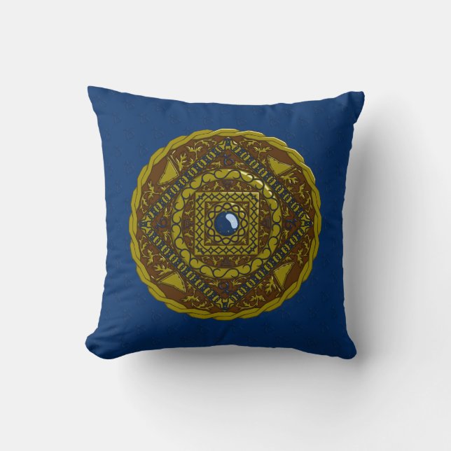 Almofada Travesseiro Mandala de Capricórnio (Frente)
