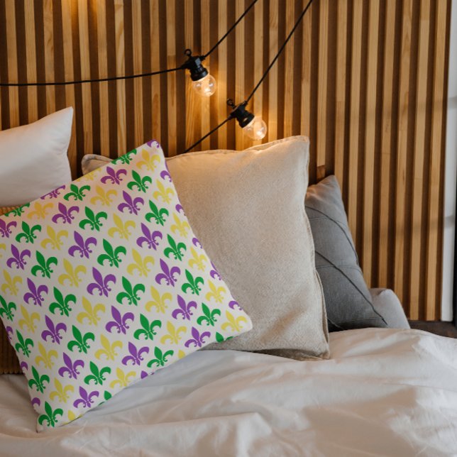 Almofada Travesseiro Mardi Gras (Criador carregado)