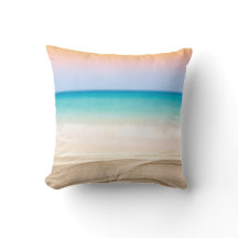 Travesseiro Minimalista – Gradiente do Oceano no P