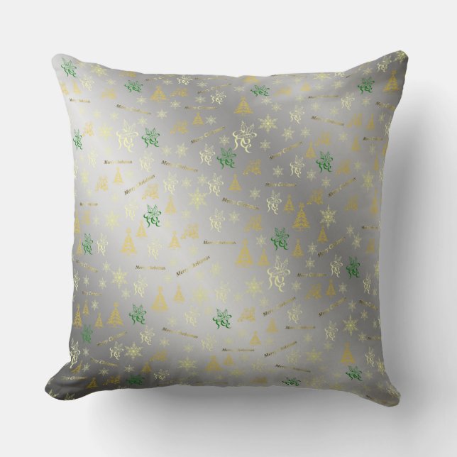 Almofada travesseiro,,modelo, feriado floral, elegante,,cor (Frente)