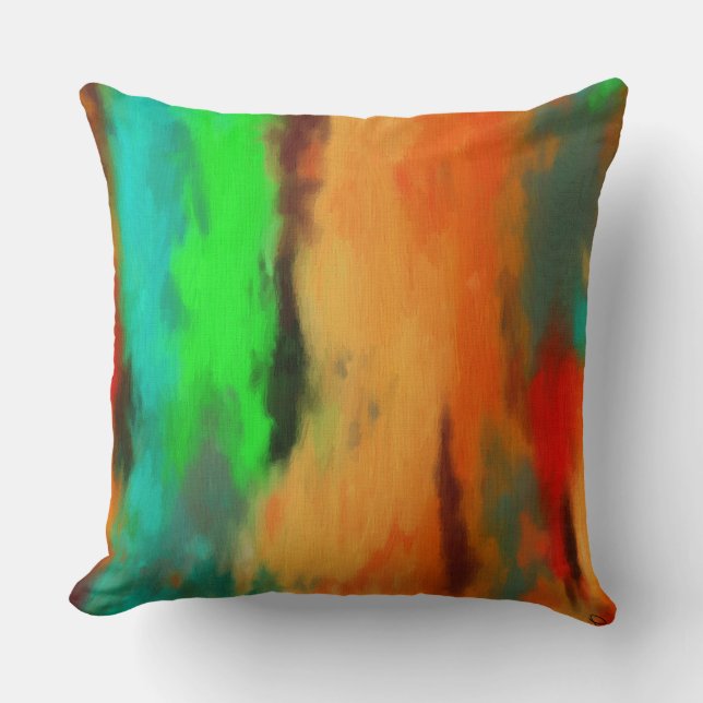 Almofada Travesseiro Moderno de Abstração (Frente)