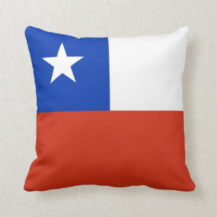 Almofada Travesseiro MoJo Americano de Bandeira do Chile