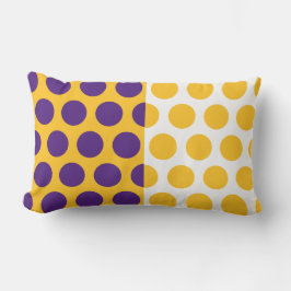 Almofada Travesseiro MOJO Americano, em círculos brancos, r