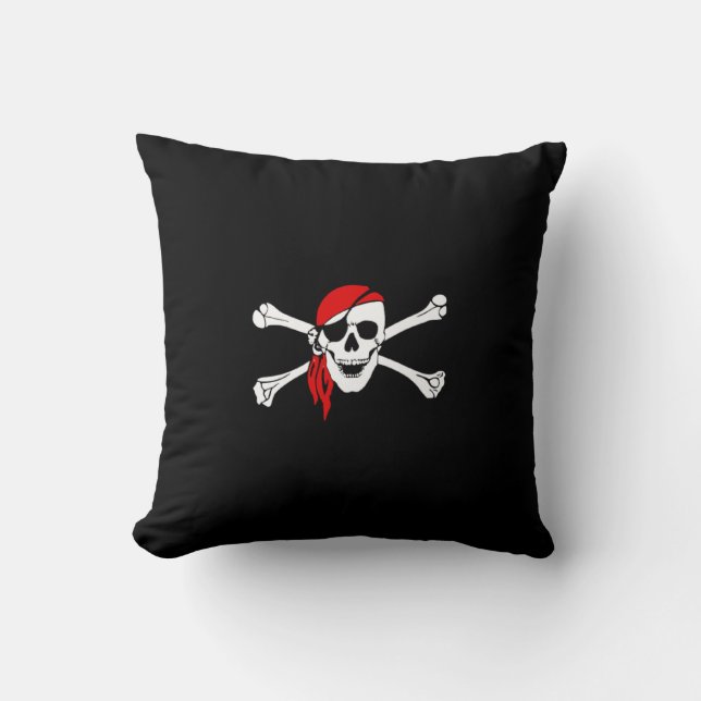 Almofada Travesseiro MoJo Americano Pirata (Frente)