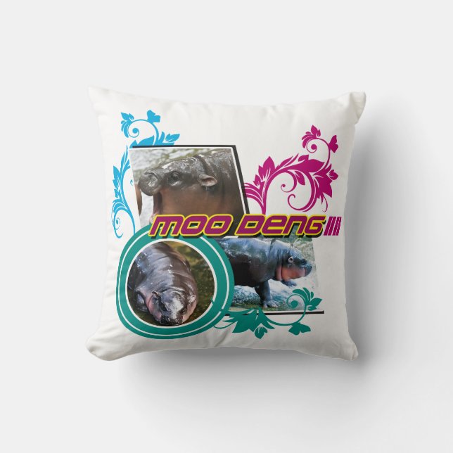 Almofada Travesseiro MooDeng (Frente)