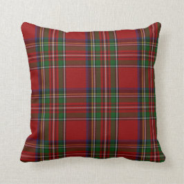 Almofada Travesseiro na moda Royal Stewart Tartan Xadrez