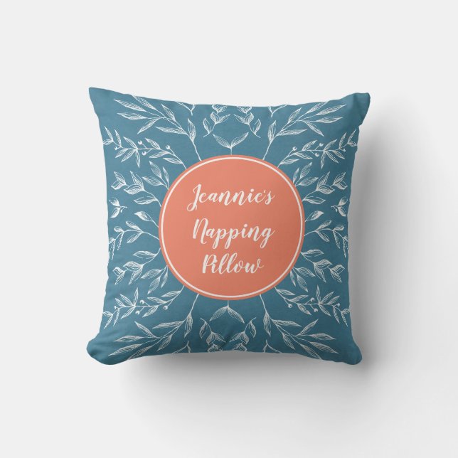 Almofada Travesseiro Napping personalizado (Frente)
