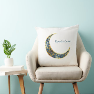 Almofada Travesseiro Ornado Crescente Lua Ramadan