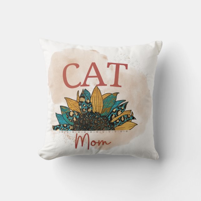 Almofada Travesseiro para Quando Você é Gata-Mãe Novamente (Frente)