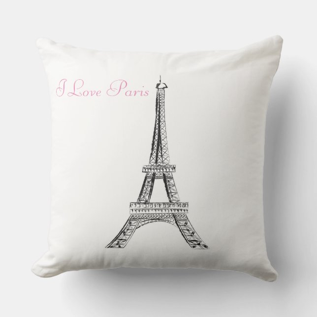 Almofada Travesseiro Paris (Frente)