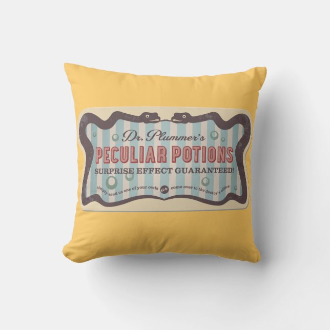Almofada Travesseiro Peculiar Potions (Frente)