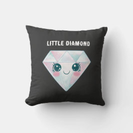 Almofada Travesseiro Pequeno Diamante – Quadrado Cute Spark
