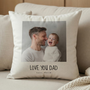 Almofada Travesseiro Personalizado com Foto do Papai Pres