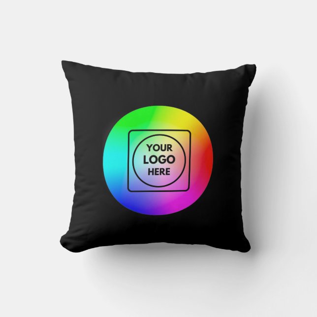 Almofada Travesseiro Personalizado com Logotipo Empresarial (Frente)