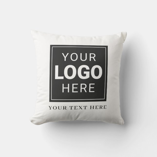 Almofada Travesseiro Personalizado com Seu Logotipo (Frente)
