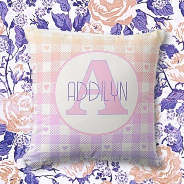 Almofada Travesseiro Personalizado da Menina Doce (Criador carregado)