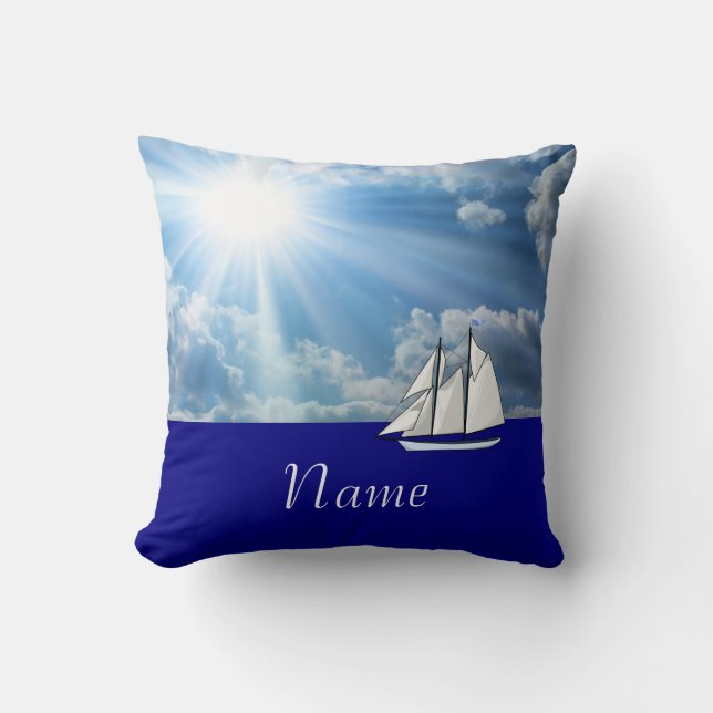 Almofada Travesseiro personalizado da navigação (Frente)