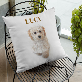 Almofada Travesseiro Personalizado de Cães - Nome Personali