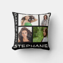 Travesseiro Personalizado de Colagem de Fotos Quat